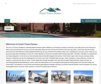 Goodtimeshomes.com(Good Times Homes) Screenshot