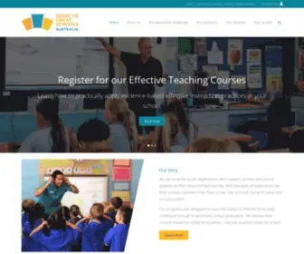 Goodtogreatschools.org.au(Australia's education system) Screenshot