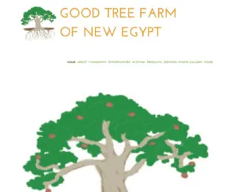 Goodtreefarm.com(Good Tree Farm of New Egypt) Screenshot