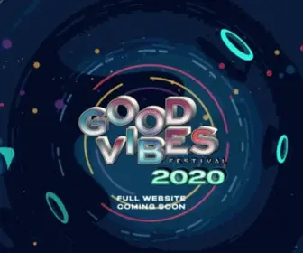 Goodvibesfestival.com(Good Vibes Festival returns this 14) Screenshot
