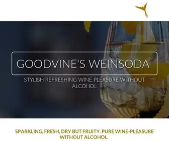 Goodvines.eu(Goodvine's Weinsoda) Screenshot