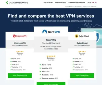 GoodVPNservice.com(Find and compare the best VPN) Screenshot