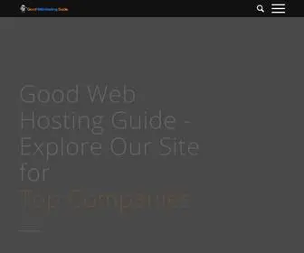 Goodwebhostingguide.com(Good Web Hosting Guide) Screenshot