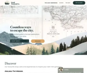 Goodweekend.co(Good Weekend Co) Screenshot