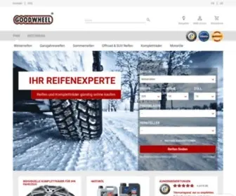 Goodwheel.at(Kompletträder und Reifen online kaufen) Screenshot