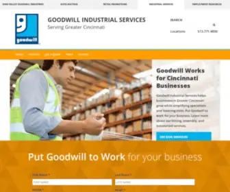 Goodwillb2B.com(Kitting, Assembly & Packaging in Cincinnati) Screenshot