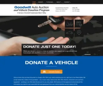 Goodwilldaytonauto.com(Donate Your Car) Screenshot