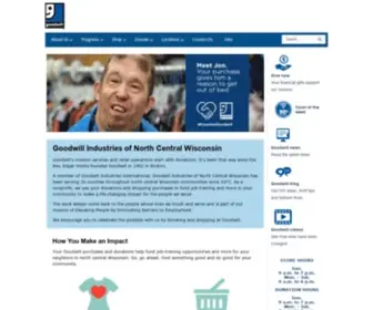 Goodwillncw.org(Goodwill NCW) Screenshot
