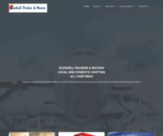 Goodwillpackers.in(Goodwill Packers and Movers) Screenshot