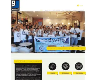 Goodwillph.org(Goodwill Industries of the Philippines) Screenshot
