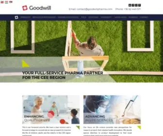 Goodwillpharma.com(Goodwill Pharma) Screenshot