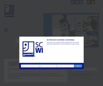 Goodwillscwi.org(Goodwill of South Central WI's mission) Screenshot