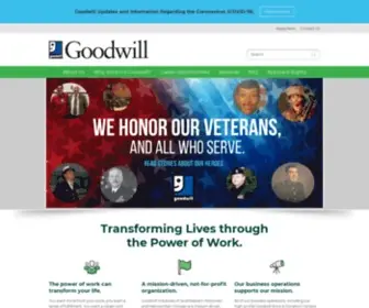 Goodwillsewcareers.com(Goodwill Industries SE WI and Metro Chicago Recruitment) Screenshot