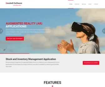 Goodwillsoftware.in(Augmented Reality(AR)) Screenshot
