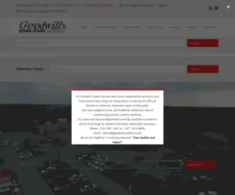 Goodwillsusedcars.ca Screenshot