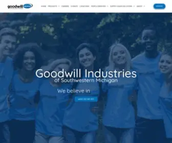 Goodwillswmi.org(We are a nonprofit) Screenshot
