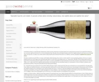 Goodwineonline.co.uk(Good Wine Online) Screenshot