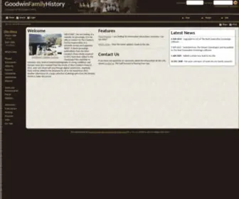 Goodwinfamilyhistory.org(Goodwin Family History) Screenshot