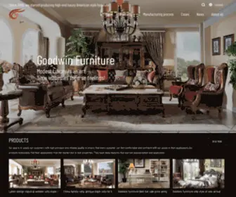 Goodwinfurniture.com(20 Years Experience in Manufacturing Solid Wood Furniture) Screenshot