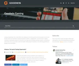 Goodwingaming.com(Goodwin Gaming) Screenshot