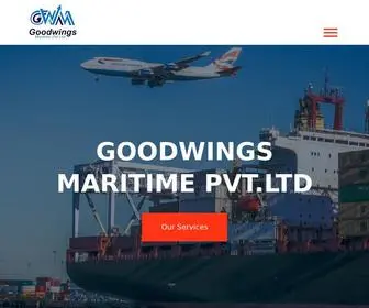 Goodwingsmaritime.com(Goodwings Maritime Pvt Ltd) Screenshot