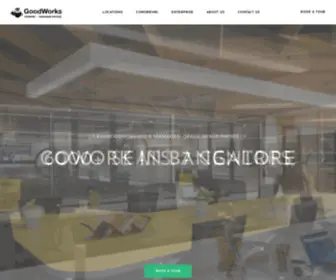 Goodworkscowork.com(Best Coworking Office In Bangalore) Screenshot