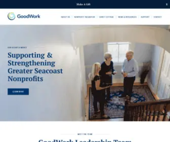 Goodworkseacoast.org(GoodWork) Screenshot