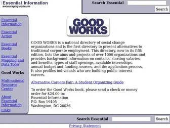 Goodworksfirst.org(Good Works) Screenshot