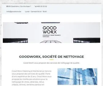 Goodworx.be(Cleaning Maintenance Service) Screenshot