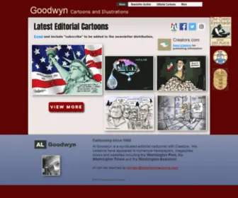 Goodwyncartoons.com(Cartoons Illustrations) Screenshot