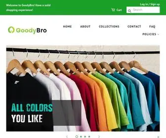 Goodybro.com(Solid Colored Fashion) Screenshot