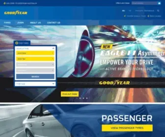 Goodyear.com.au(Goodyear Australia) Screenshot