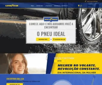 Goodyear.com.br(Pneus Goodyear) Screenshot
