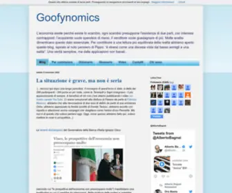 Goofynomics.blogspot.com(Goofynomics) Screenshot