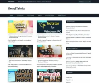 Googitricks.com(GoogiTricks) Screenshot
