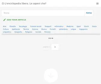 Googl-Info.com(L'enciclopedia libera) Screenshot