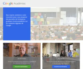 Google-Academie.fr(Les formations AdWords par Google) Screenshot