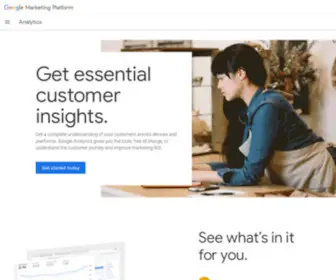 Google-Analytics.com(Analytics Tools & Solutions for Your Business) Screenshot
