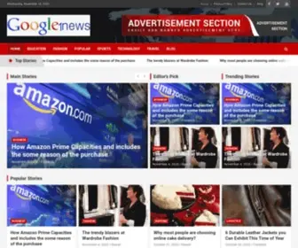 Google1News.com(An online platform to read more about Google News and Business Tips) Screenshot