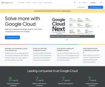 Googleapis.dev(Meet your business challenges head on with cloud computing services from google) Screenshot