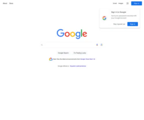 Google.com.pe(Google) Screenshot
