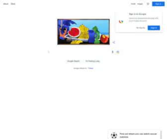 Google.com.tr Screenshot