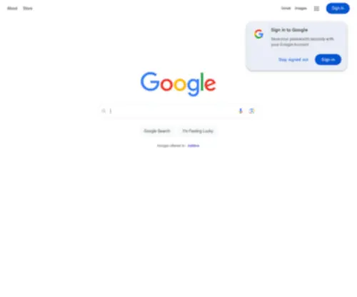 Google.cz(Google) Screenshot
