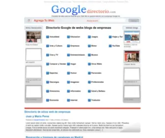 Googledirectorio.com(Google Directorio) Screenshot