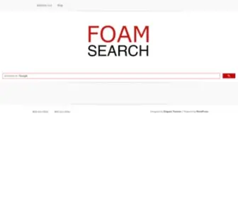 Googlefoam.com(The FOAM Search Engine) Screenshot