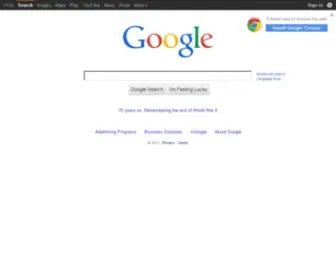 Google.io(Google) Screenshot