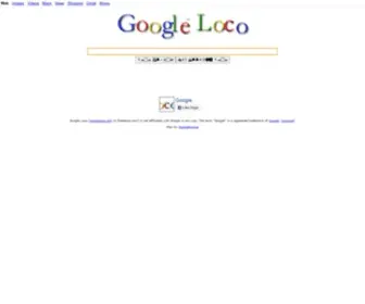 Googleloco.com(Google Loco) Screenshot
