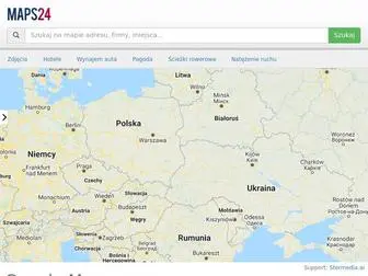 Googlemaps.com.pl(Zdjęcia satelitarne) Screenshot