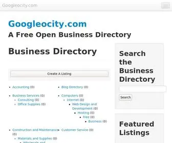 Googleocity.com(Googleocity) Screenshot