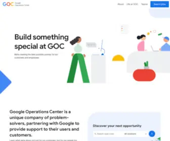 Googleoperationscenter.com(Google Operations Center) Screenshot